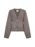 Scarlet cashmere cardigan