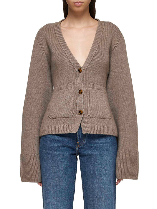 Cardigan Scarlet in cashmere