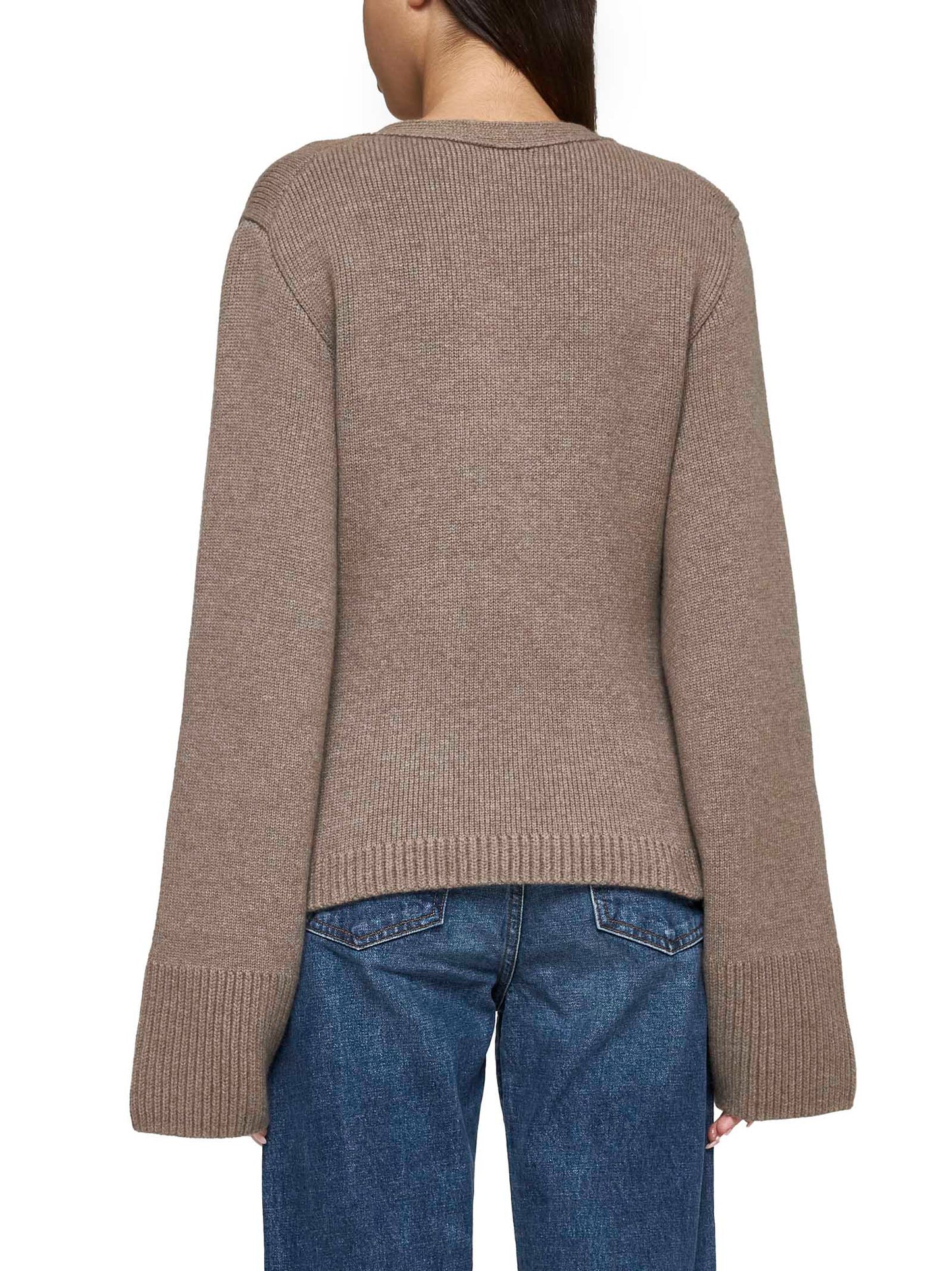 Scarlet cashmere cardigan