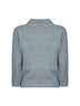 Grey cashmere knit Herve polo shirt