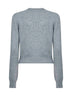 Grey cashmere knit Everheart cardigan