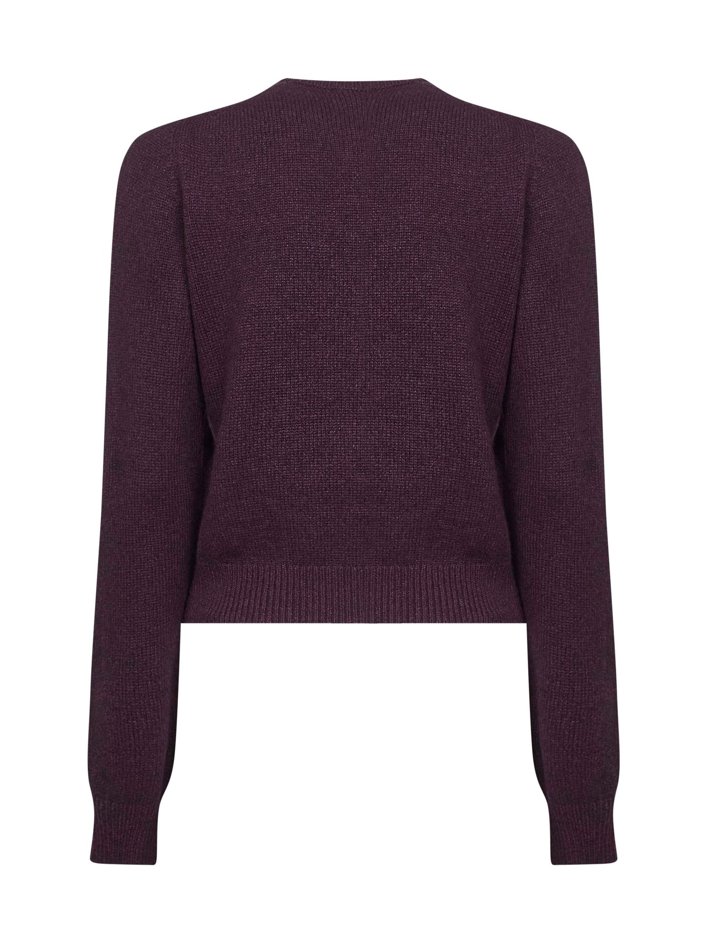 Cardigan Everheart in maglia di cashmere viola