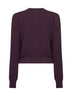 Cardigan Everheart in maglia di cashmere viola
