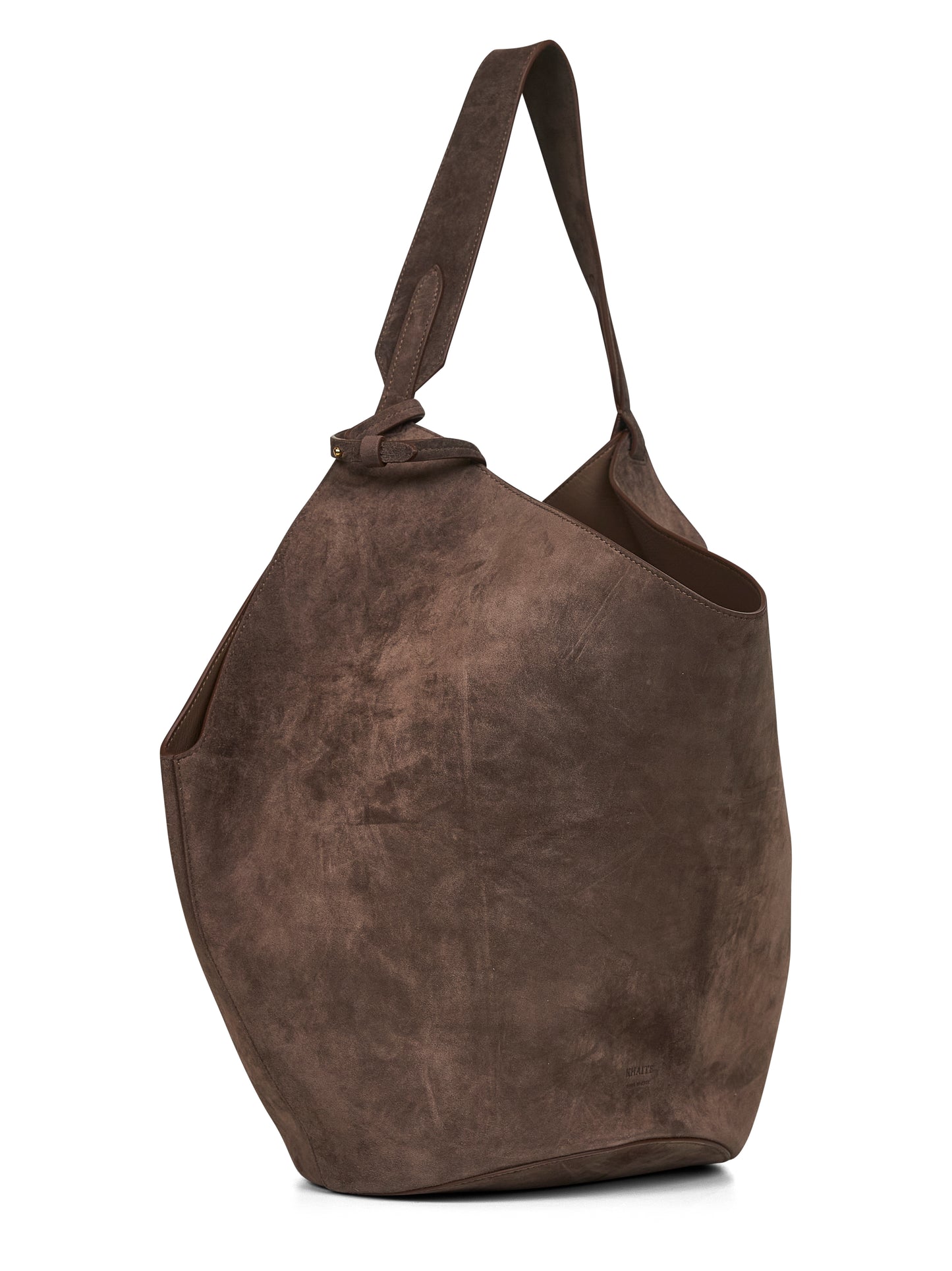 Borsa tote Medium Lotus marrone<BR/>