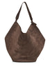 Borsa tote Medium Lotus marrone<BR/>