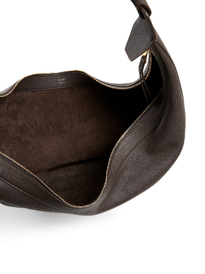 Brown Augustina Hobo shoulder bag