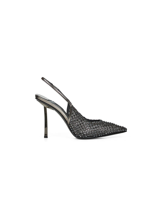 Slingback gioiello Gilda 100 mm peltro