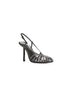 Pewter Cage Pins 100 crystal slingback