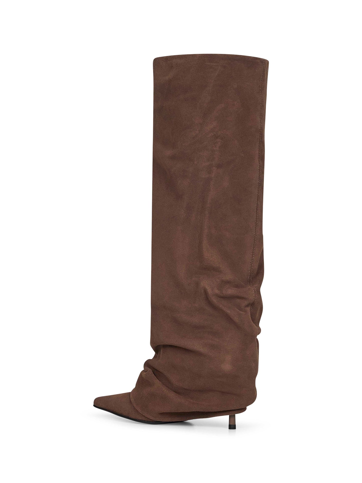 Wall grey suede Andy 80 mm boots