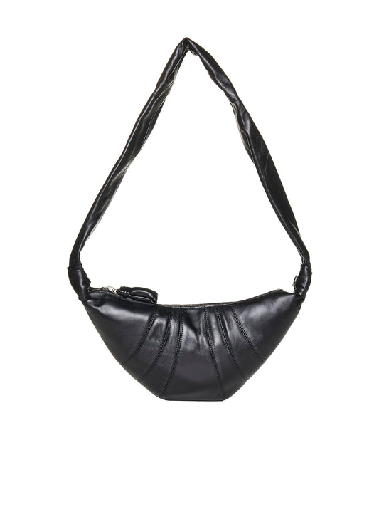 Small Croissant Bag in Coated Cotton