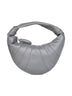 Borsa a spalla Mini Fortune Croissant grigia