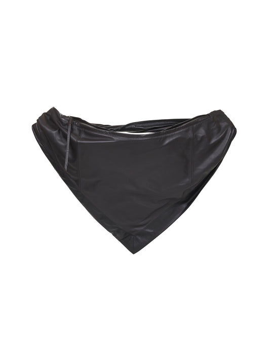 Lemaire Black Scarf Bag