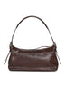 Espresso Belted Baguette shoulder bag