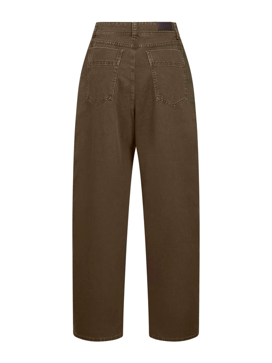 Green midweight denim large jeans