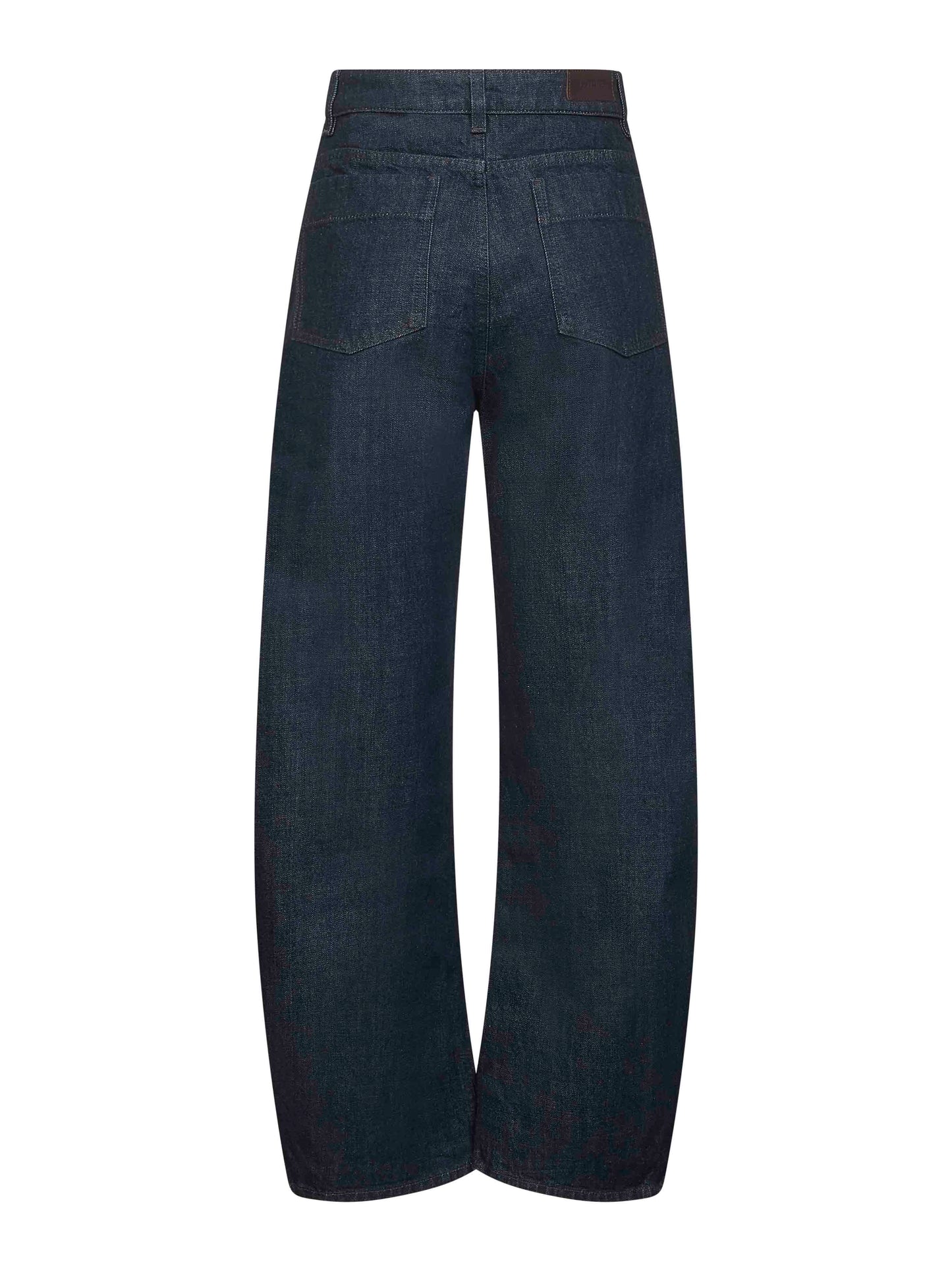 Blue denim High Waisted Curved jeans
