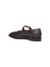 Burgundy leather Tabi Mary-Jane shoes