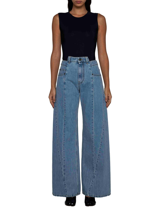 Wide-leg jeans