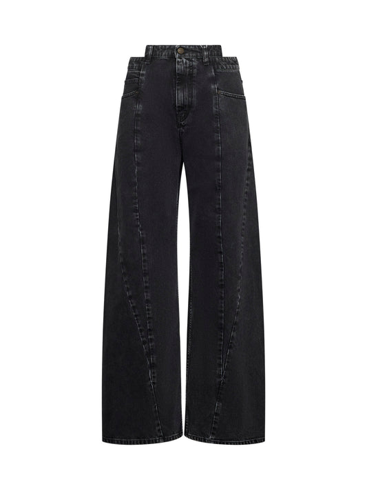 Black Decortiqué jeans