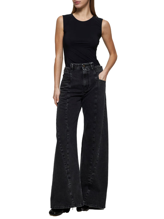 Black Decortiqué jeans