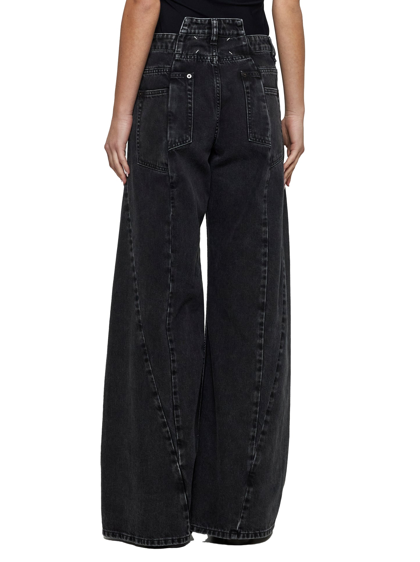 Black Decortiqué jeans