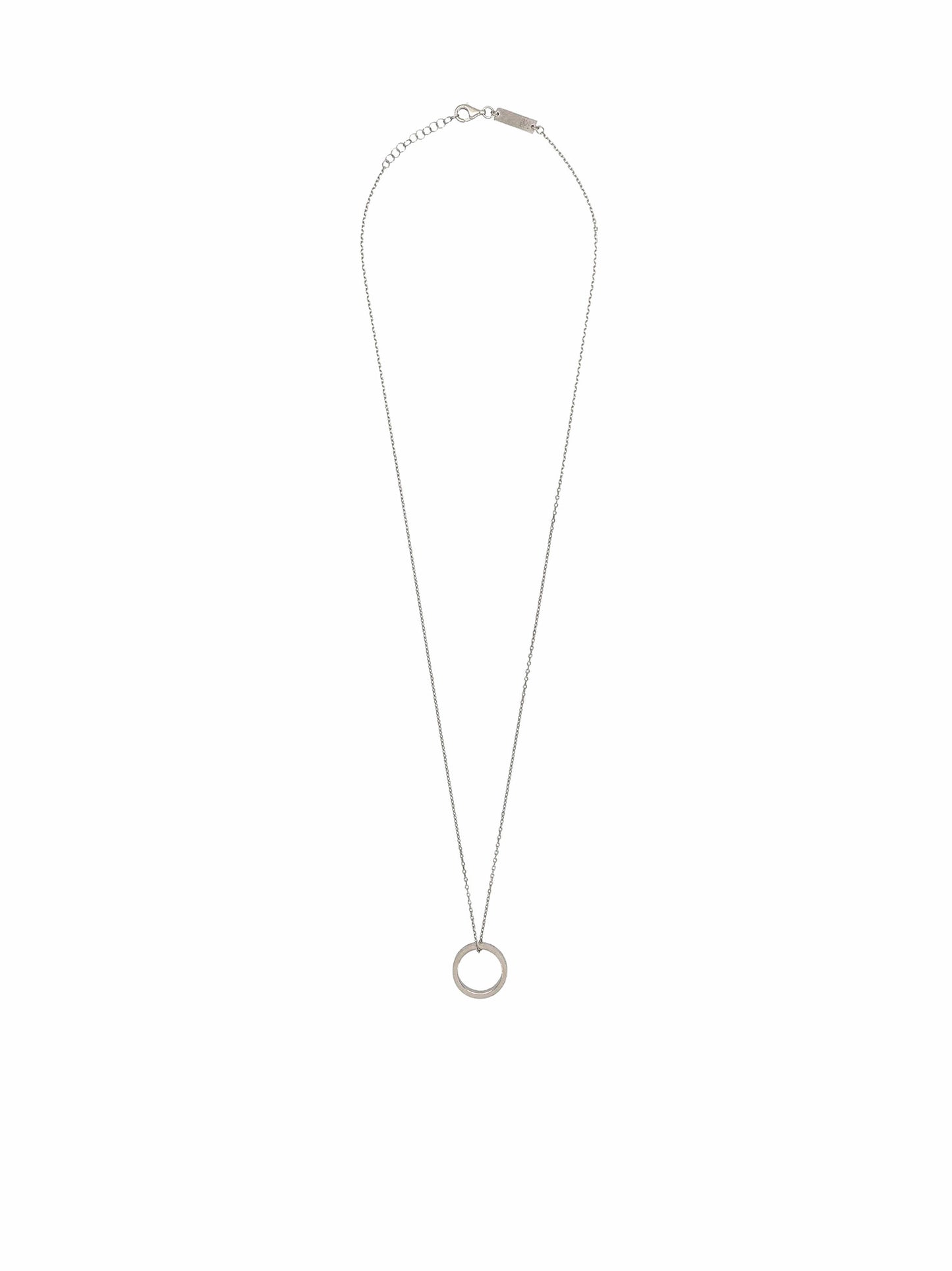 Collana Numerical Ring argento