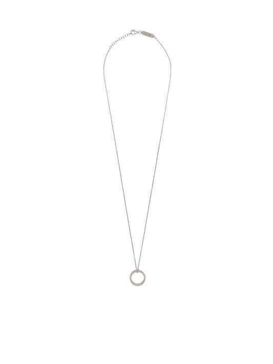 Collana Numerical Ring argento