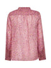 Blusa Maria in voile di cotone stampato rosa
