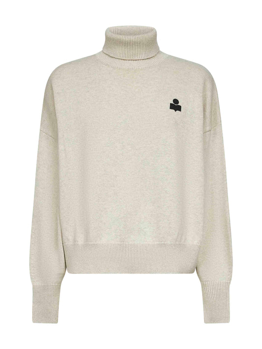 Grey cotton and wool Nasha sweater