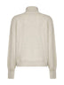 Grey cotton and wool Nasha sweater
