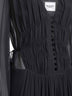 Abito lungo Briane in georgette nero