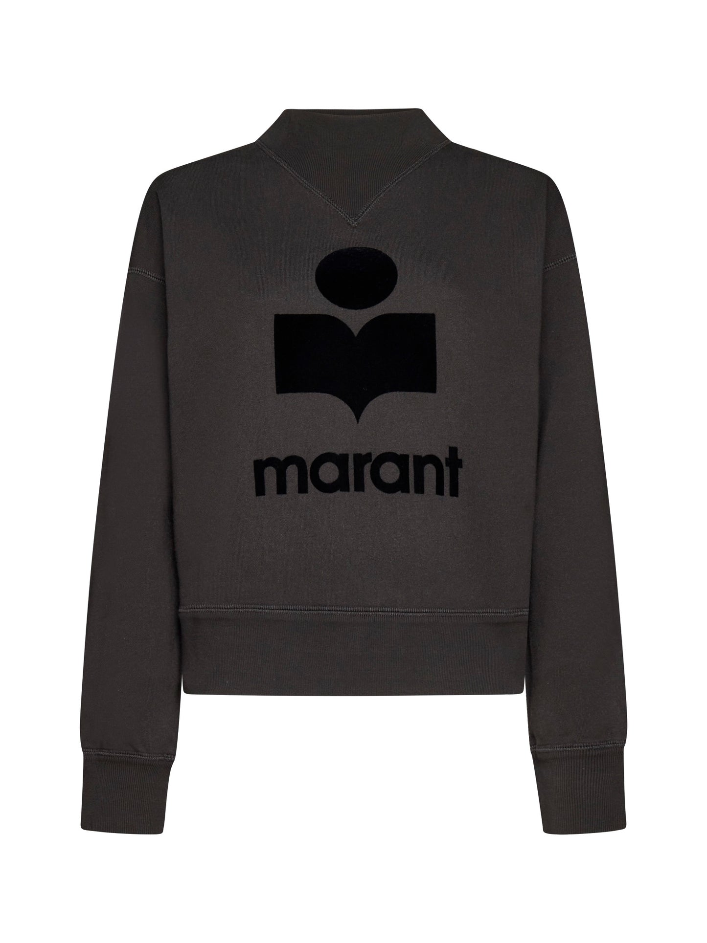 Moby cotton sweatshirt featuring a logo