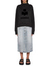 Moby cotton sweatshirt featuring a logo