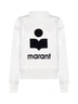 Moby-Ga cotton sweatshirt with front printed logo