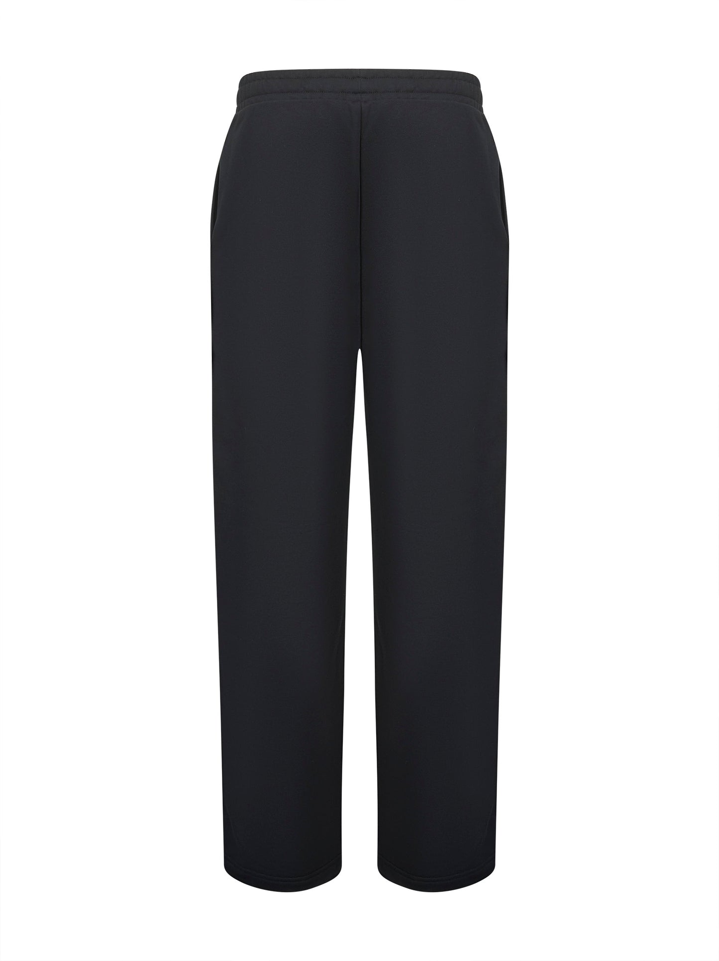 Pantaloni sportivi Moon Logo in felpa nera