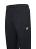 Pantaloni sportivi Moon Logo in felpa nera