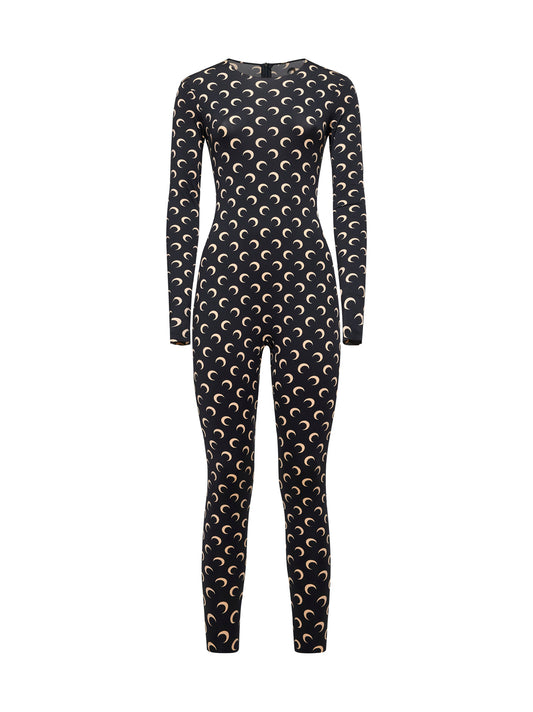 Jumpsuit "Catsuit Moon Printed"