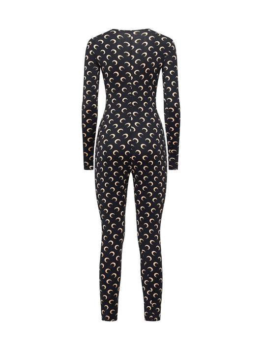 Jumpsuit "Catsuit Moon Printed"