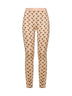 Leggins Crescent Moon Marine Serre in lycra