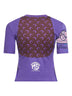 Violet jersey regenerated graphic baby-fit T-shirt