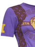 Violet jersey regenerated graphic baby-fit T-shirt