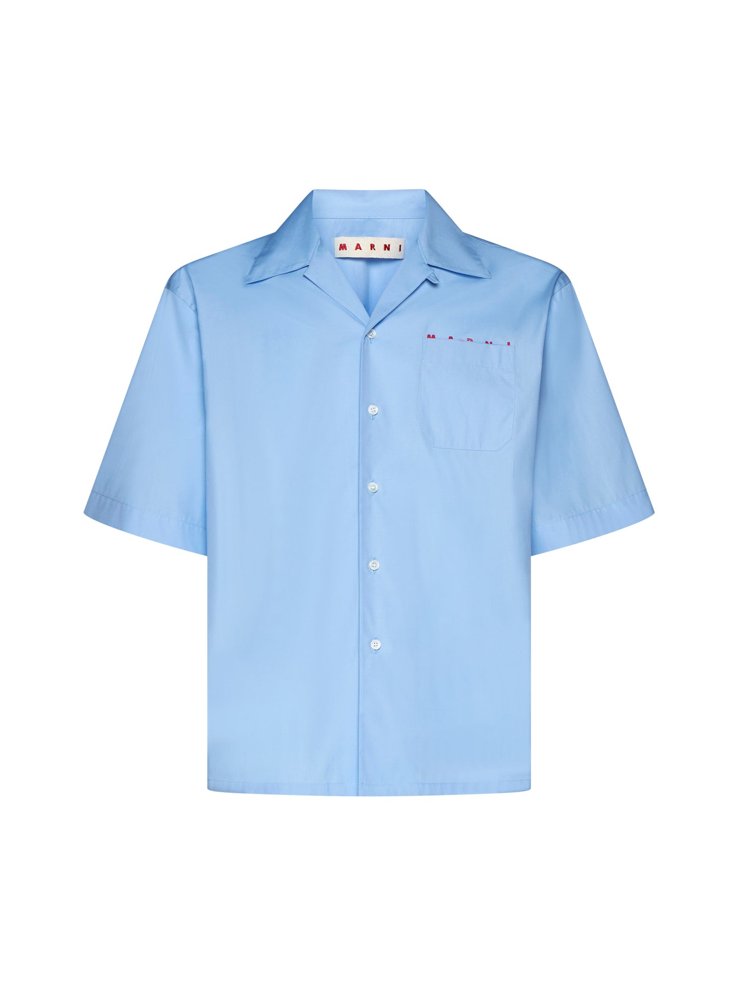 Cotton shirt with logo