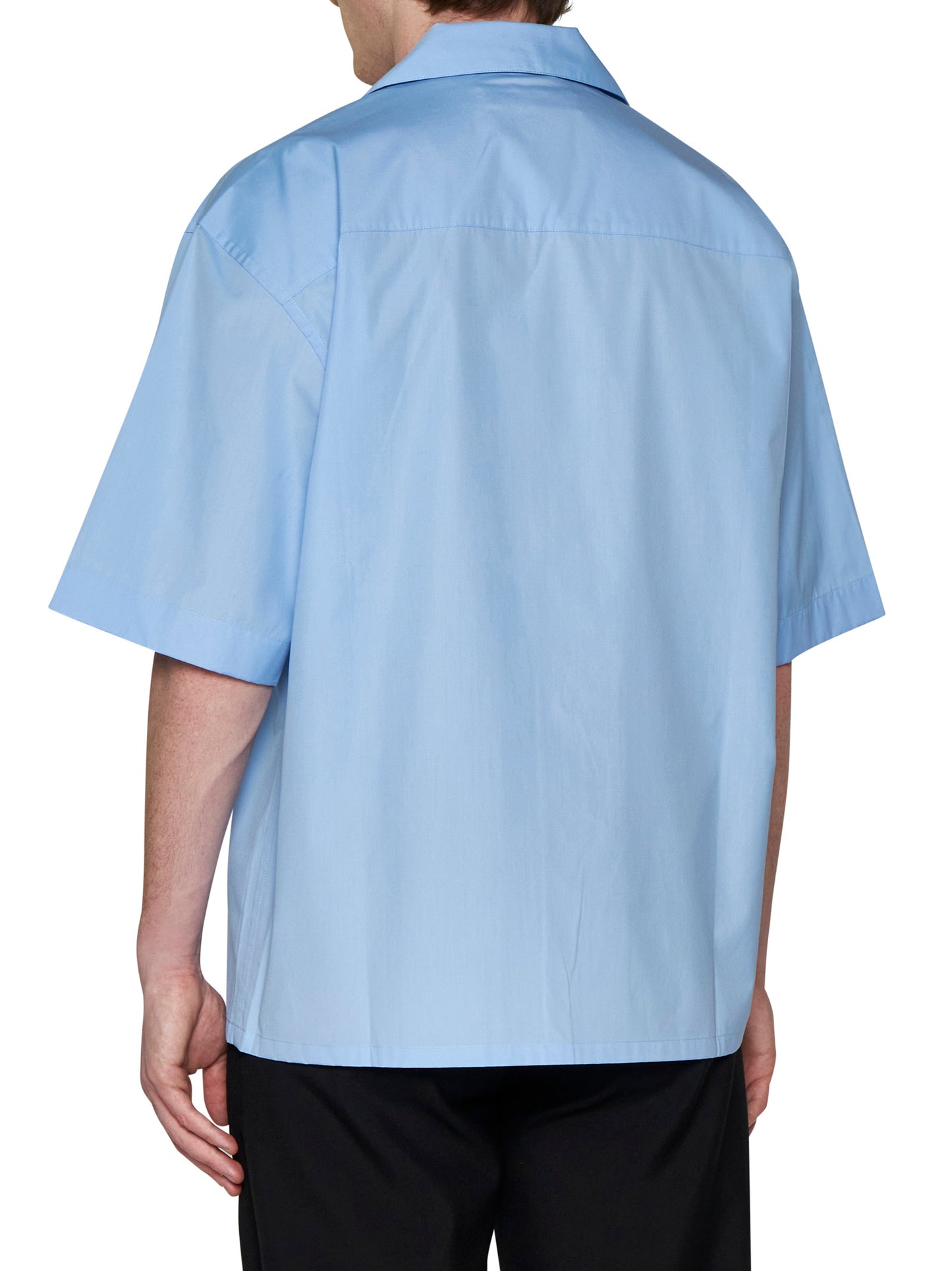 Cotton shirt with logo