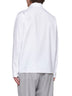 Zip-up cotton shirt