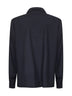 Blue tropical wool Marni Mending embroidered shirt