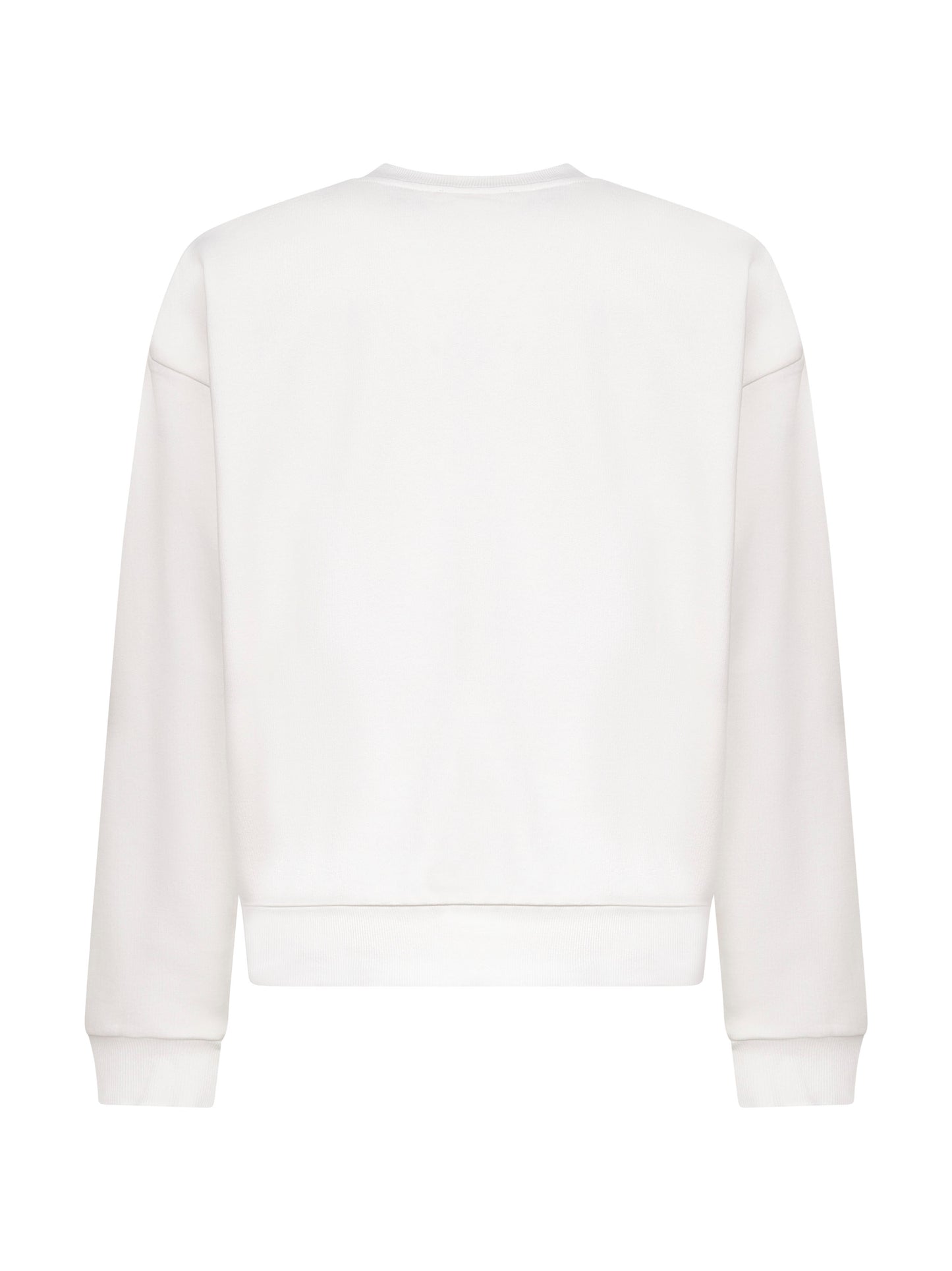 White cotton Marni label sweatshirt