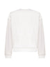White cotton Marni label sweatshirt