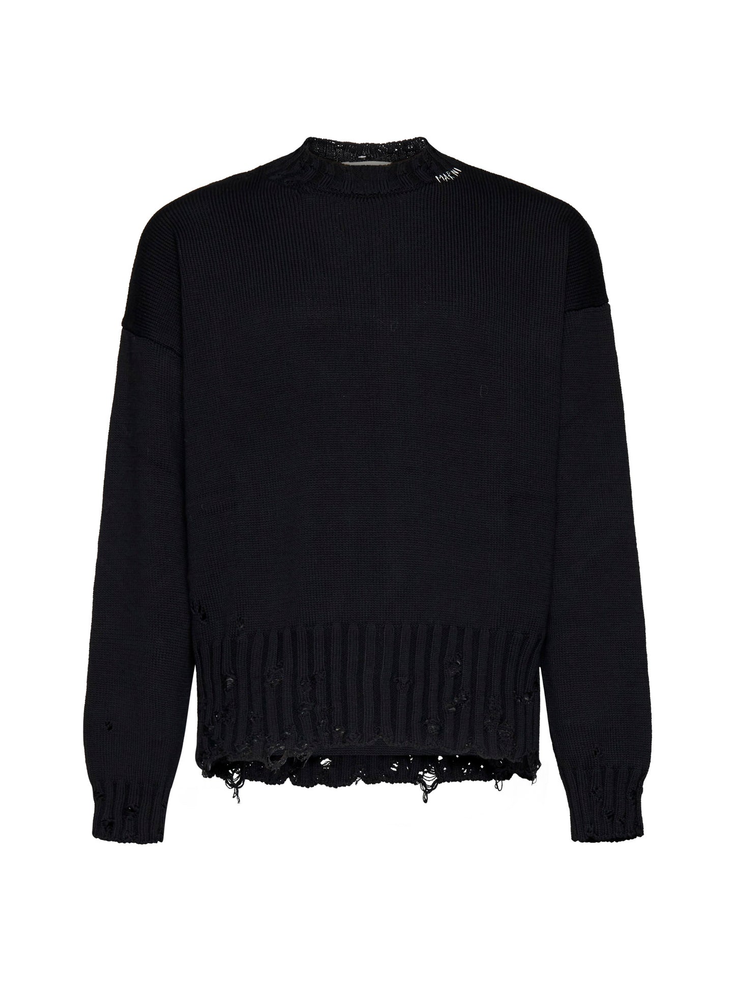 Sweater with antique knit details by Marni
