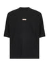 Black organic cotton Marni label T-shirt