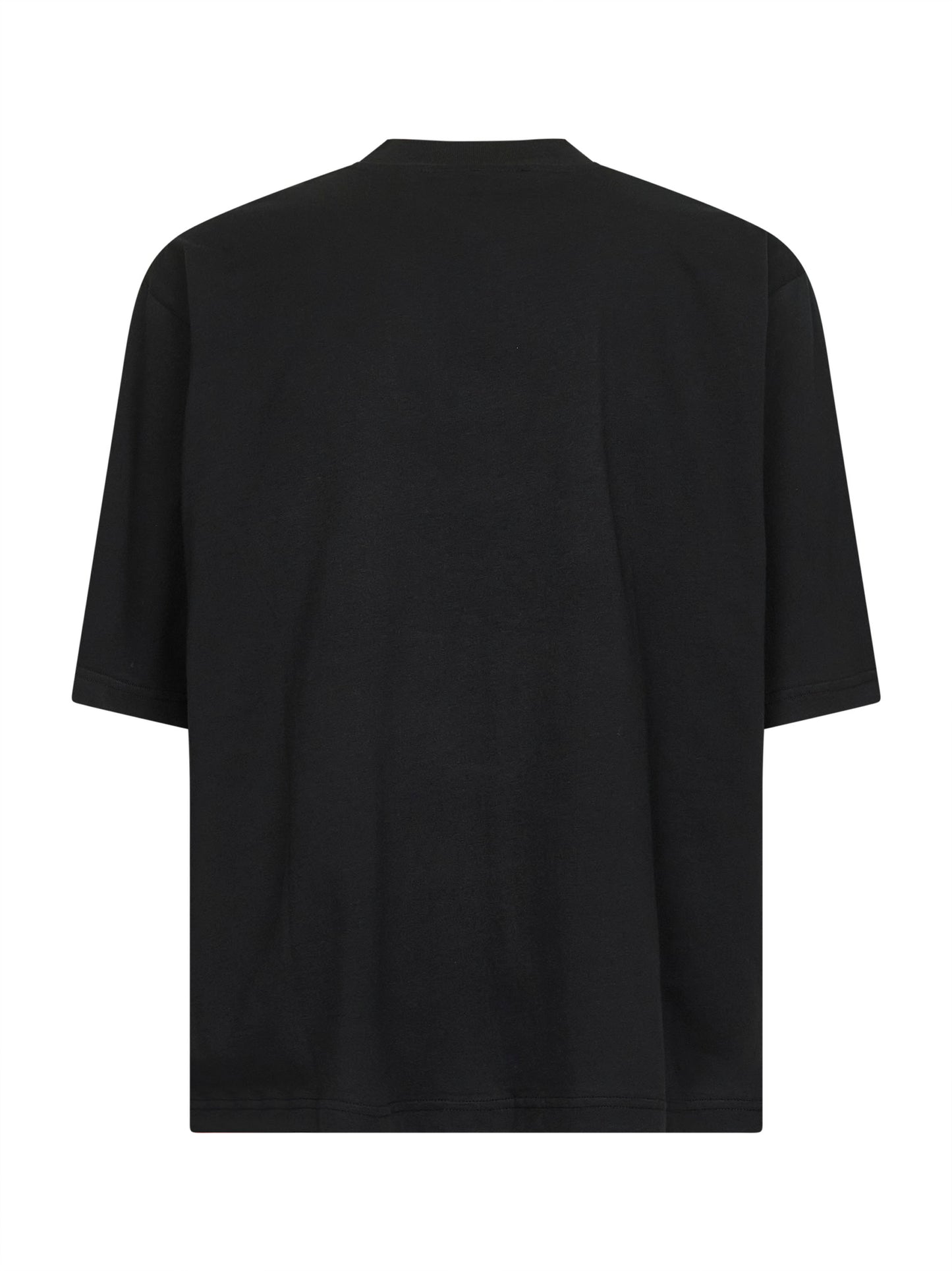 Black organic cotton Marni label T-shirt