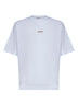 White organic cotton Marni label T-shirt